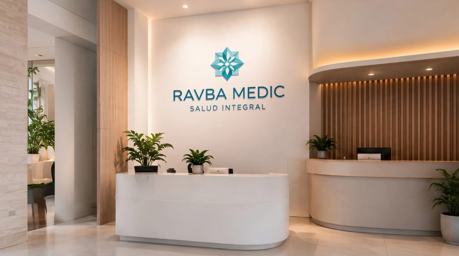 Recepción de la clínica RAVBA MEDIC